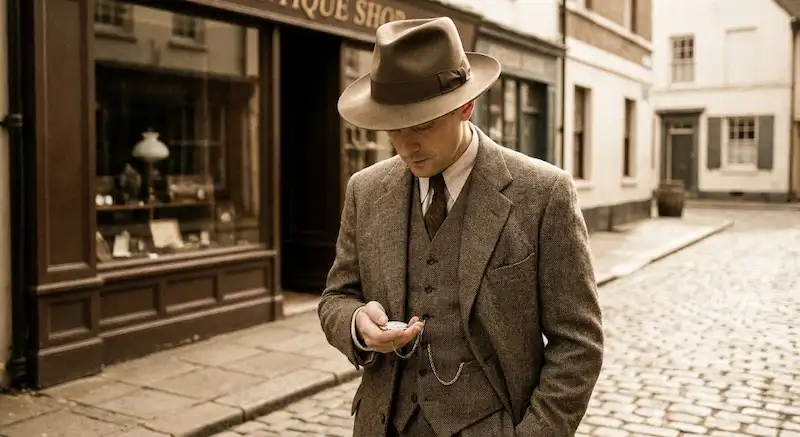استایل وینتیج Retro - Vintage با کلاه لبه دار