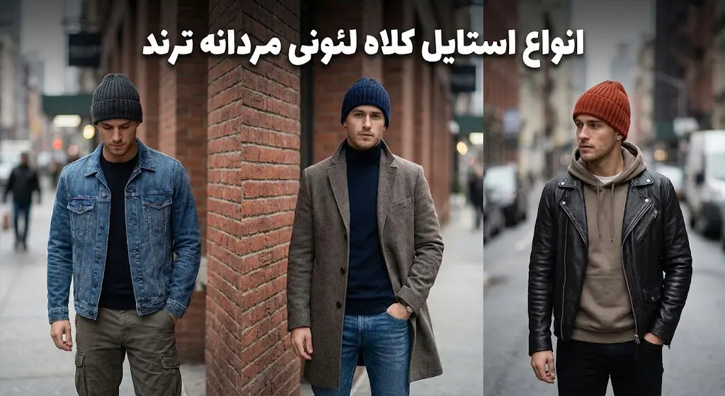 انواع استایل کلاه لئونی مردانه ترند + عکس
