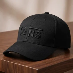 کلاه کتان Vans مشکی مدل k1314