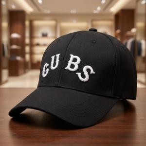 کلاه کتان GUBS مشکی (مدل k1001)