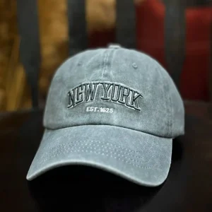 کلاه سنگشور NewYork آبی خاکستری (مدل 3004)