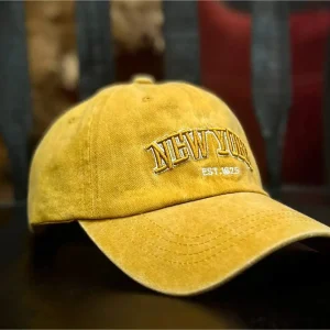 کلاه سنگشور NewYork خردلی (مدل 3002)