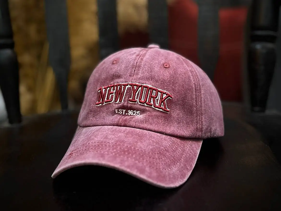 کلاه سنگشور NewYork سرخ آبی (مدل 3009)