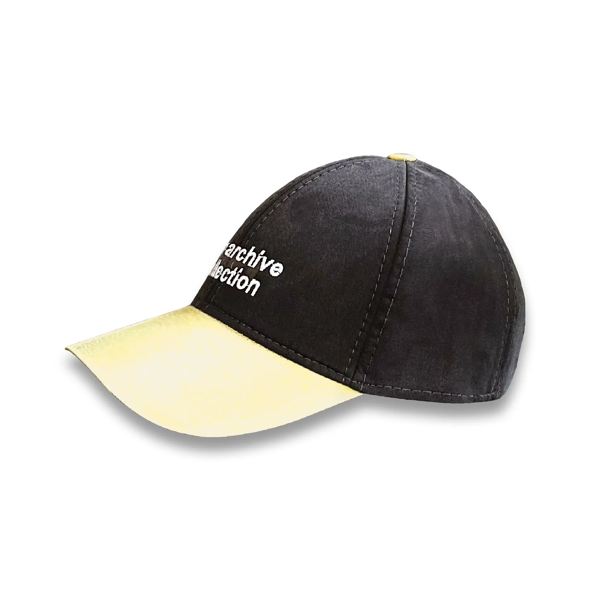 کلاه کپ کتان خاکستری آبی (مدل mo1004) از بغل کلاه کپ کتان خاکستری آبی (مدل mo1004) از بغل