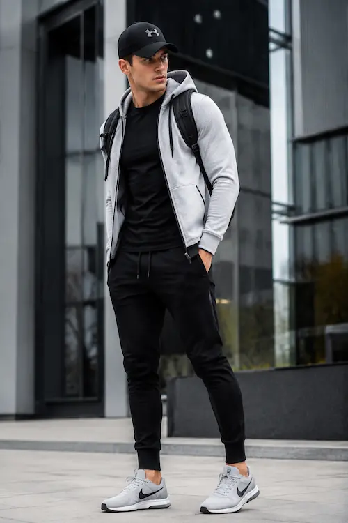استایل ورزشی شهری با کلاه کپ (Athleisure)