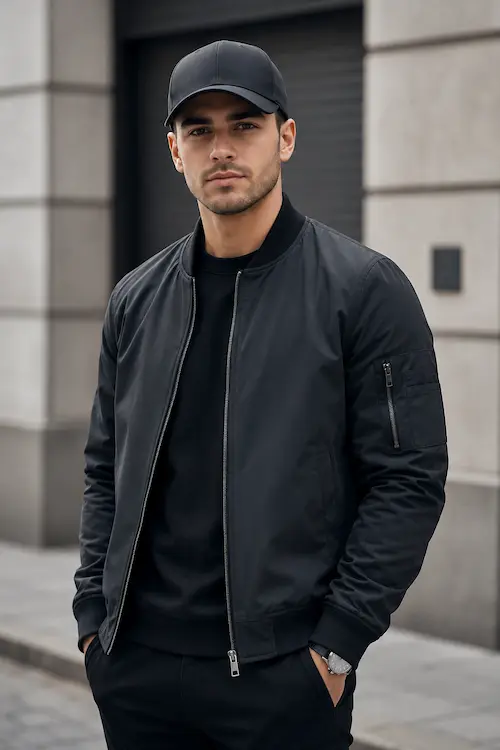 کلاه بیسبالی ساختاردار (Structured Baseball Cap) برای صورت گرد مردانه