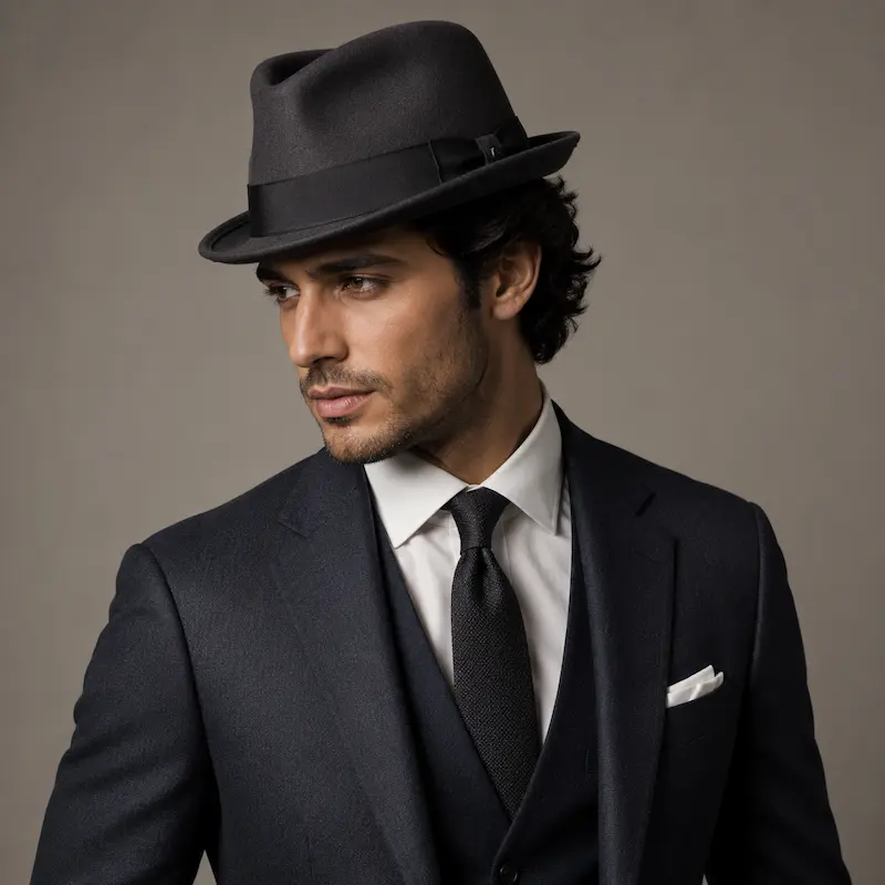 کلاه تریلبی (Trilby) برای استایل رسمی