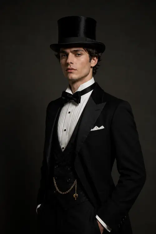کلاه سیلندر (Top Hat) برای استایل رسمی