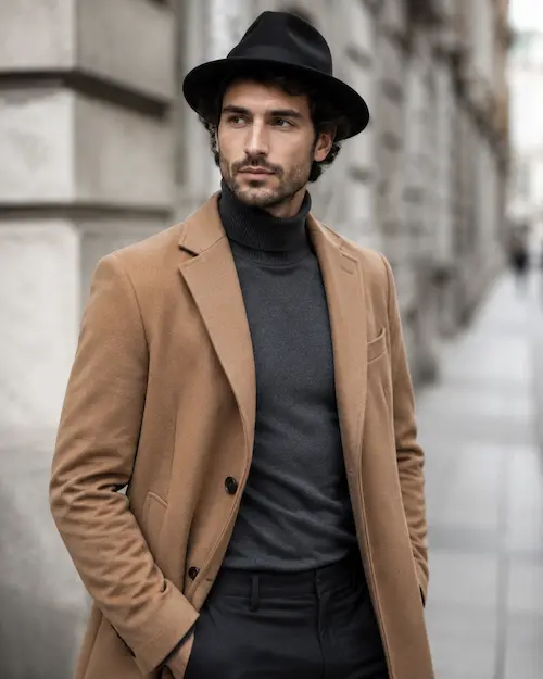کلاه فدورا (Fedora) برای صورت گرد مردانه