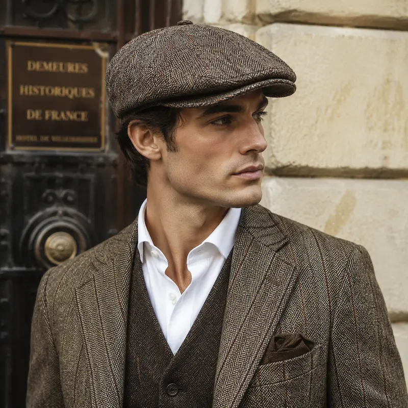 کلاه فلت کپ (Flat Cap) برای استایل رسمی