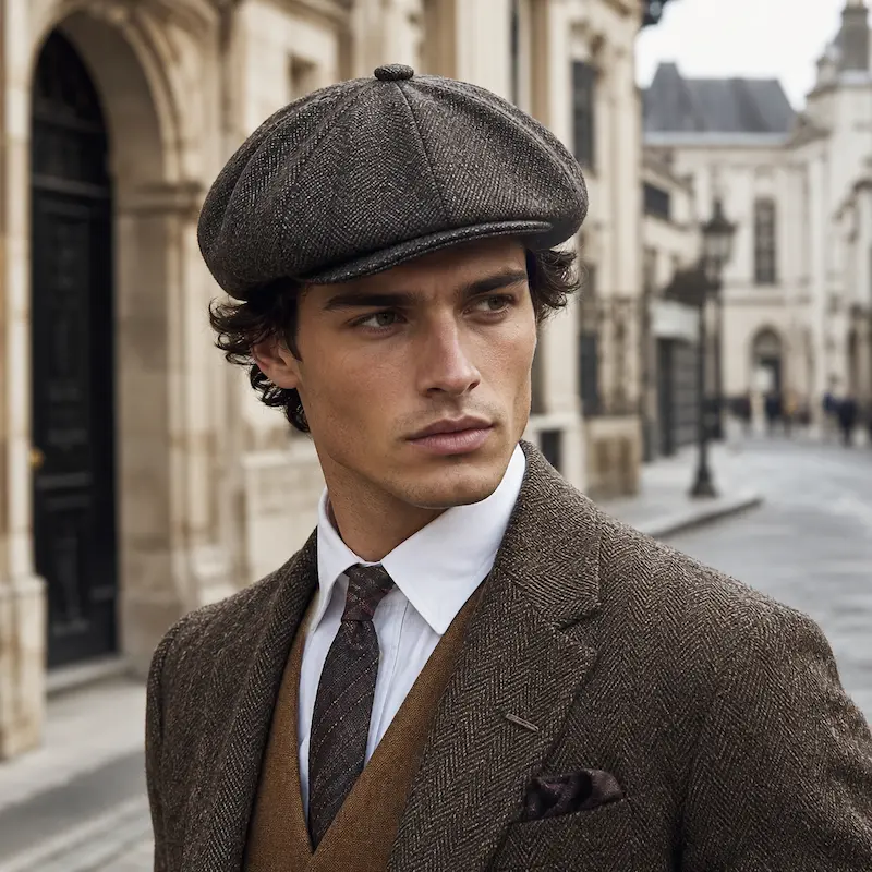 کلاه نیوزبوی (Newsboy Cap) برای استایل رسمی