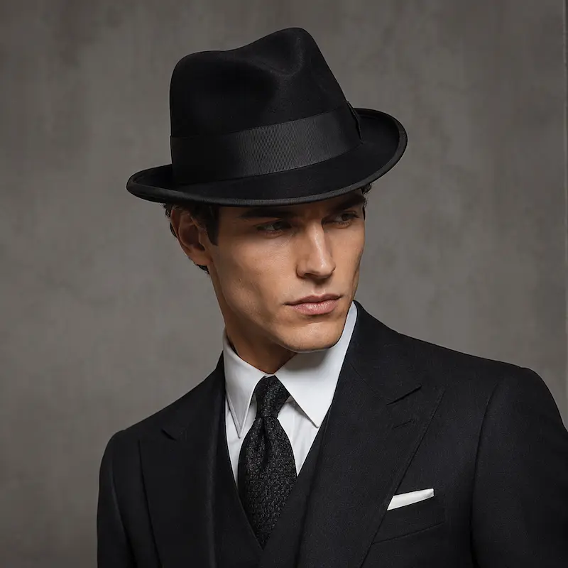 کلاه هامبورگ (Homburg) برای استایل رسمی